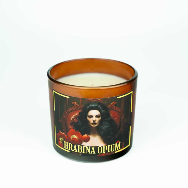 Świeca sojowa Hrabina Opium – aromatyczna kompozycja z bogatym charakterem