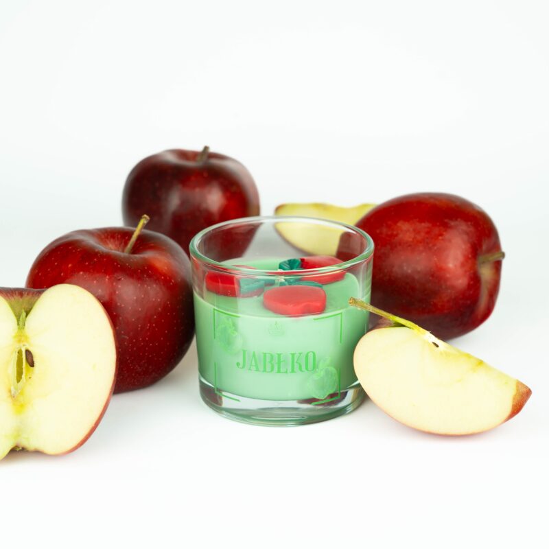 Świeca zapachowa Jabłko – naturalna świeca o zapachu jabłka 300 ml