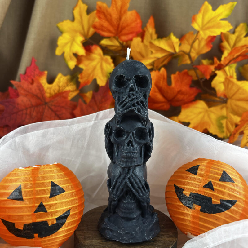 Świeca wolnostojąca „Czaszki”